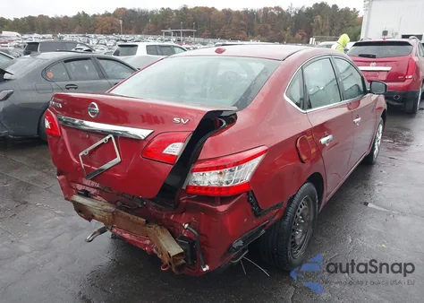 2015 Nissan Sentra Fe+ S/S/Sl/Sr/Sv из США, поврежденный, VIN 3N1AB7AP3FL659966